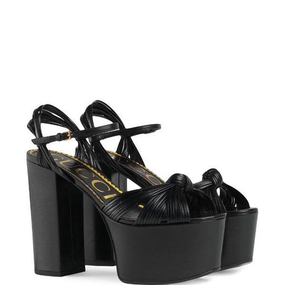 Authentic Gucci women platform heel - Picture 4 of 5